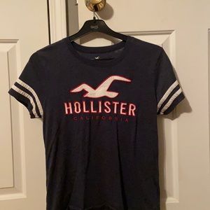 Navy blue holister tee
